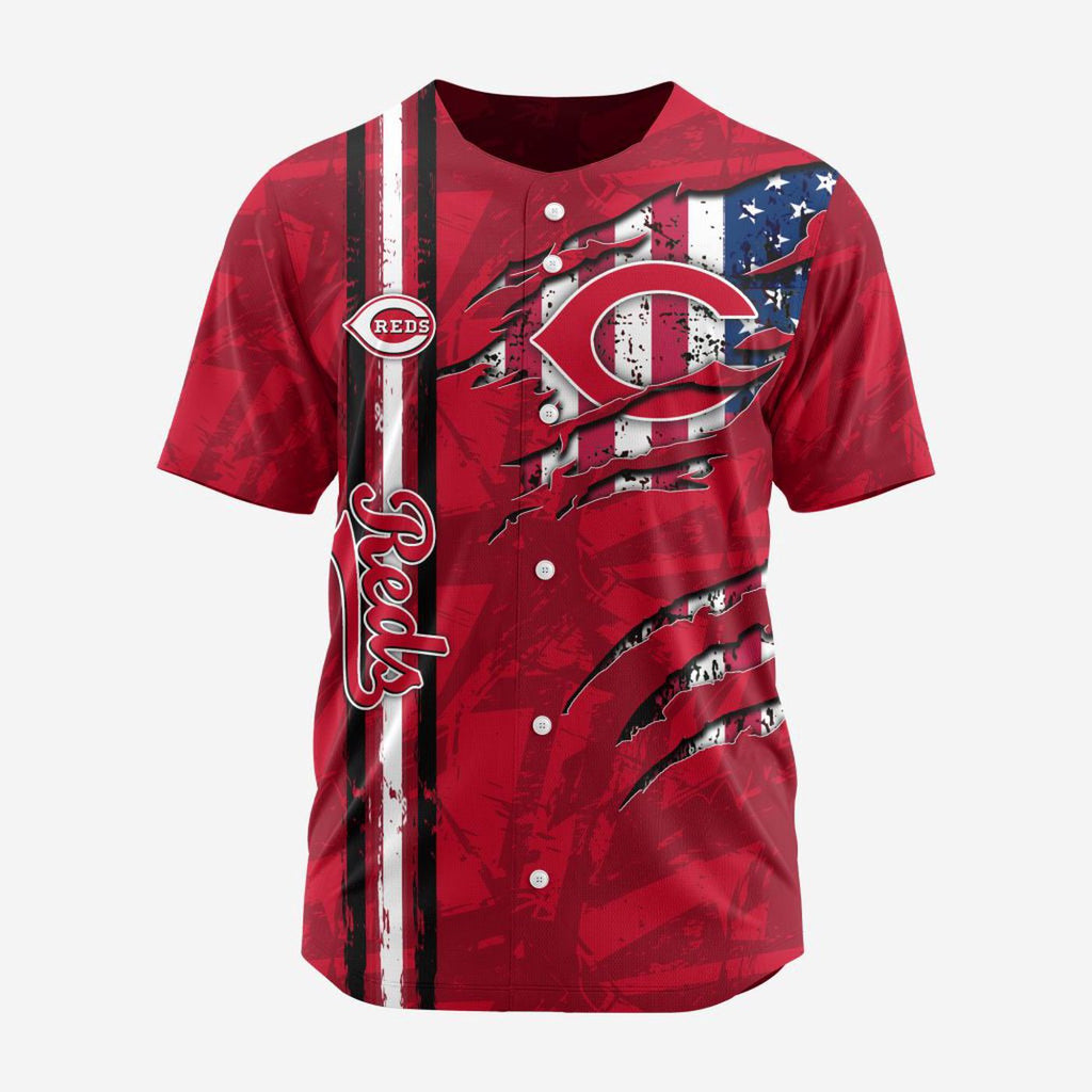 MLB Cincinnati Reds Special Design Baseball Jersey Gift for Men Women - Bafud