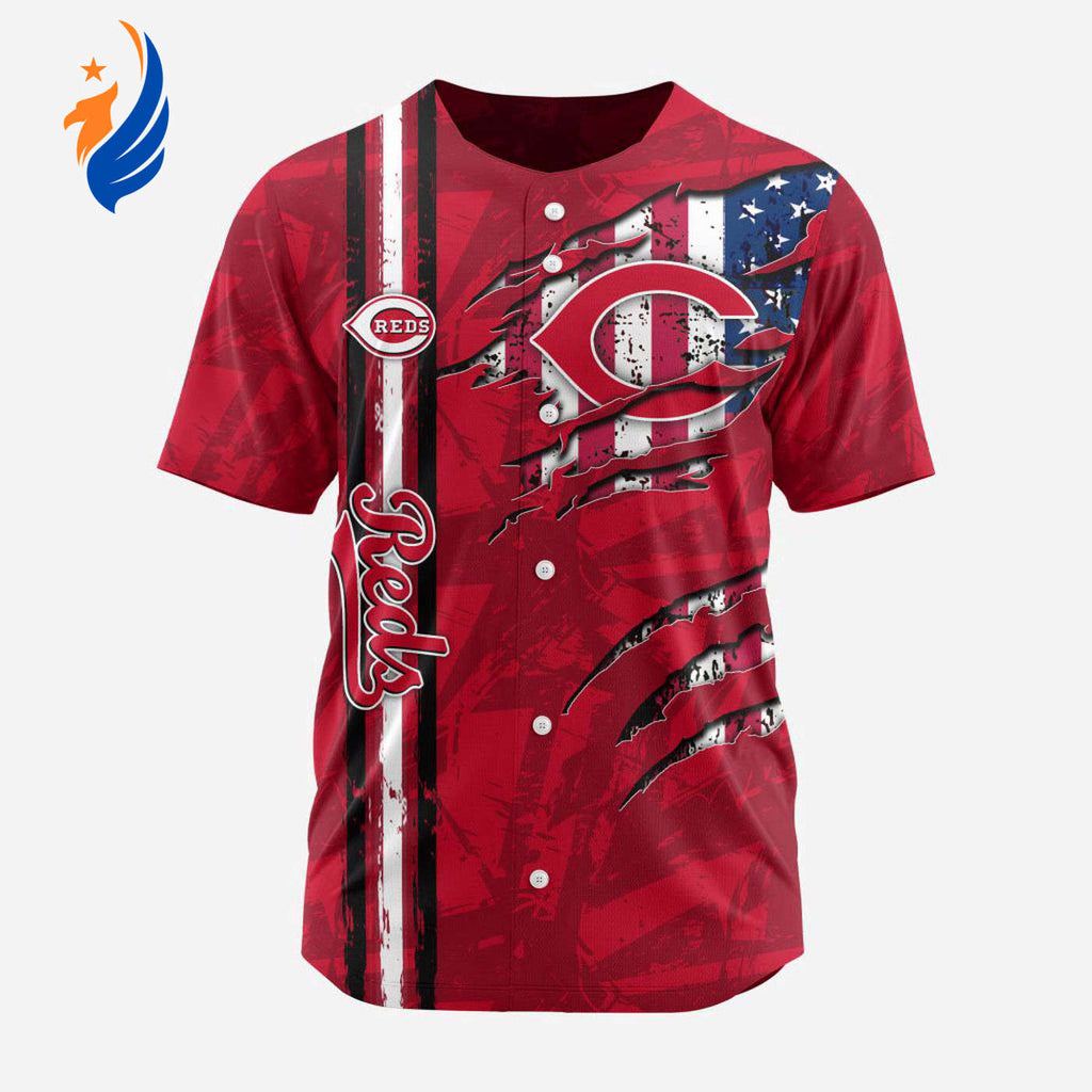 MLB Cincinnati Reds Special Design Baseball Jersey Gift for Men Women - Bafud