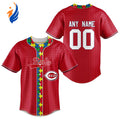 MLB Cincinnati Reds Specialized Baseball Jersey Fearless Aganst Autism Gift for Men Women - Bafud