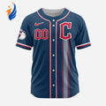 MLB Cleveland Guardians Personalized Alternate Design Concept Baseball Jersey 2404 - Bafud