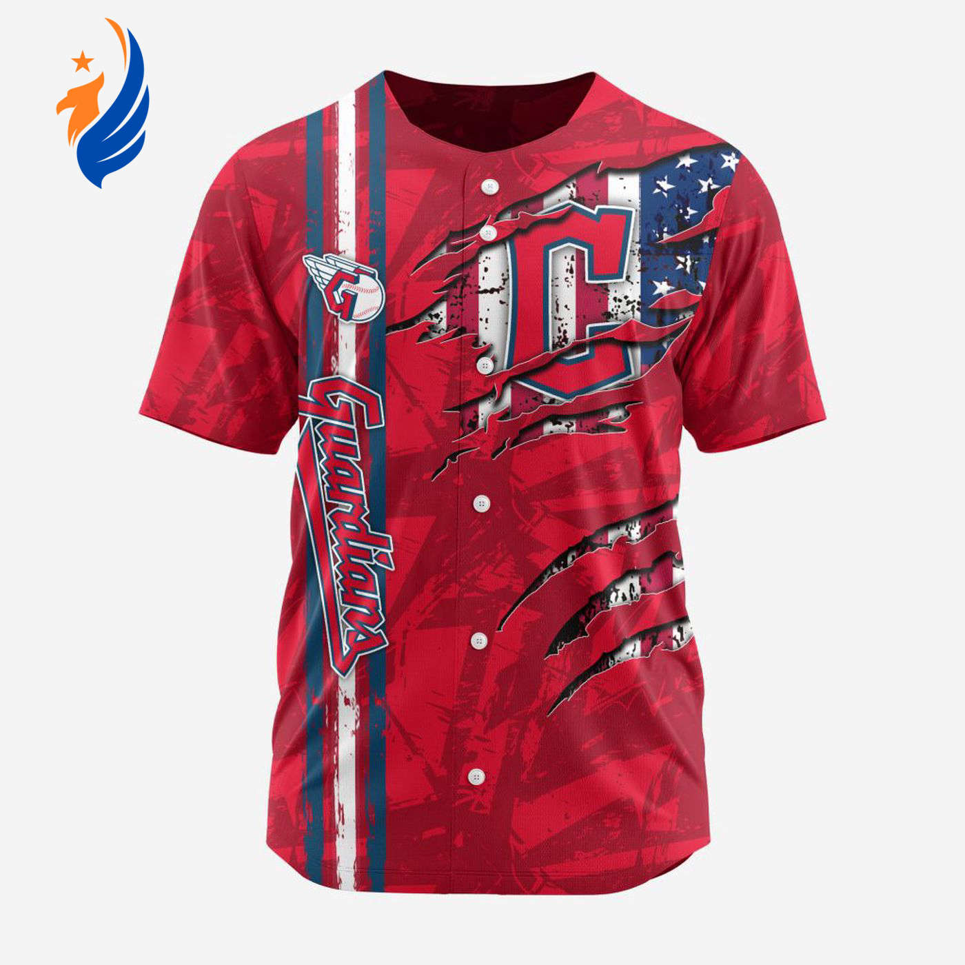 MLB Cleveland Guardians Special Design Baseball Jersey Gift for Men Women - Bafud