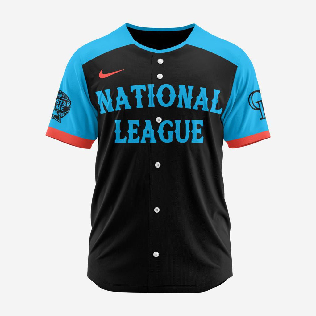 MLB Colorado Rockies Personalized 2024 All Star Game Baseball Jersey - Bafud