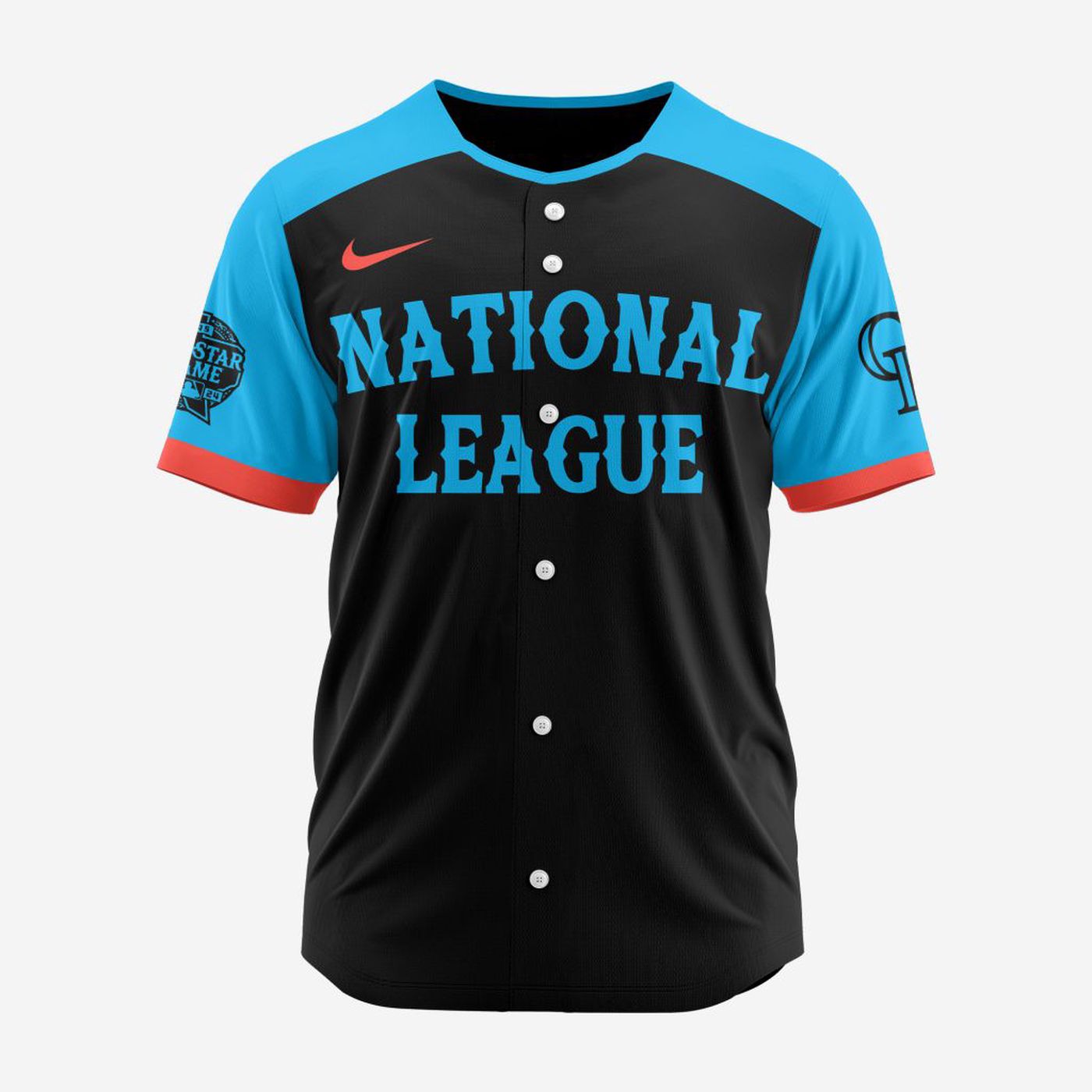 MLB Colorado Rockies Personalized 2024 All Star Game Baseball Jersey - Bafud