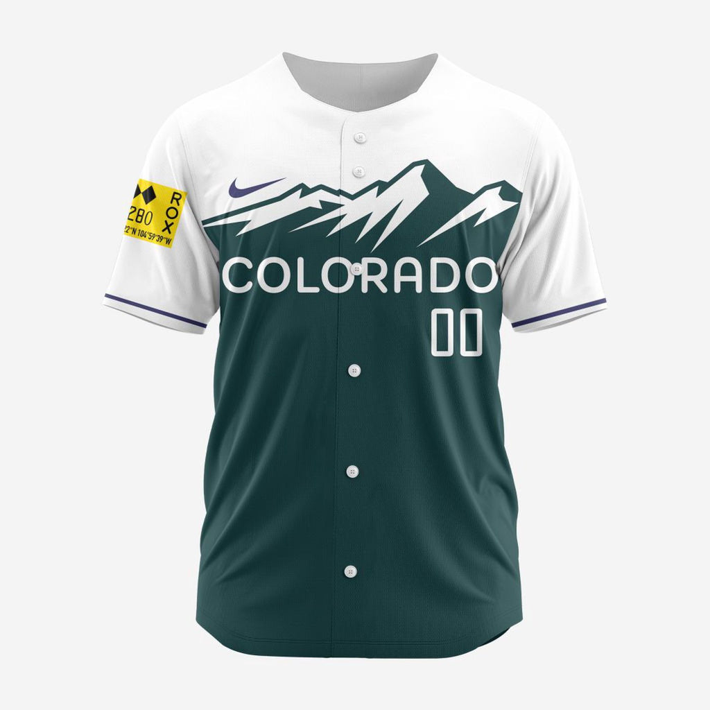 MLB Colorado Rockies Personalized 2024 City Connect Baseball Jersey Design - Bafud