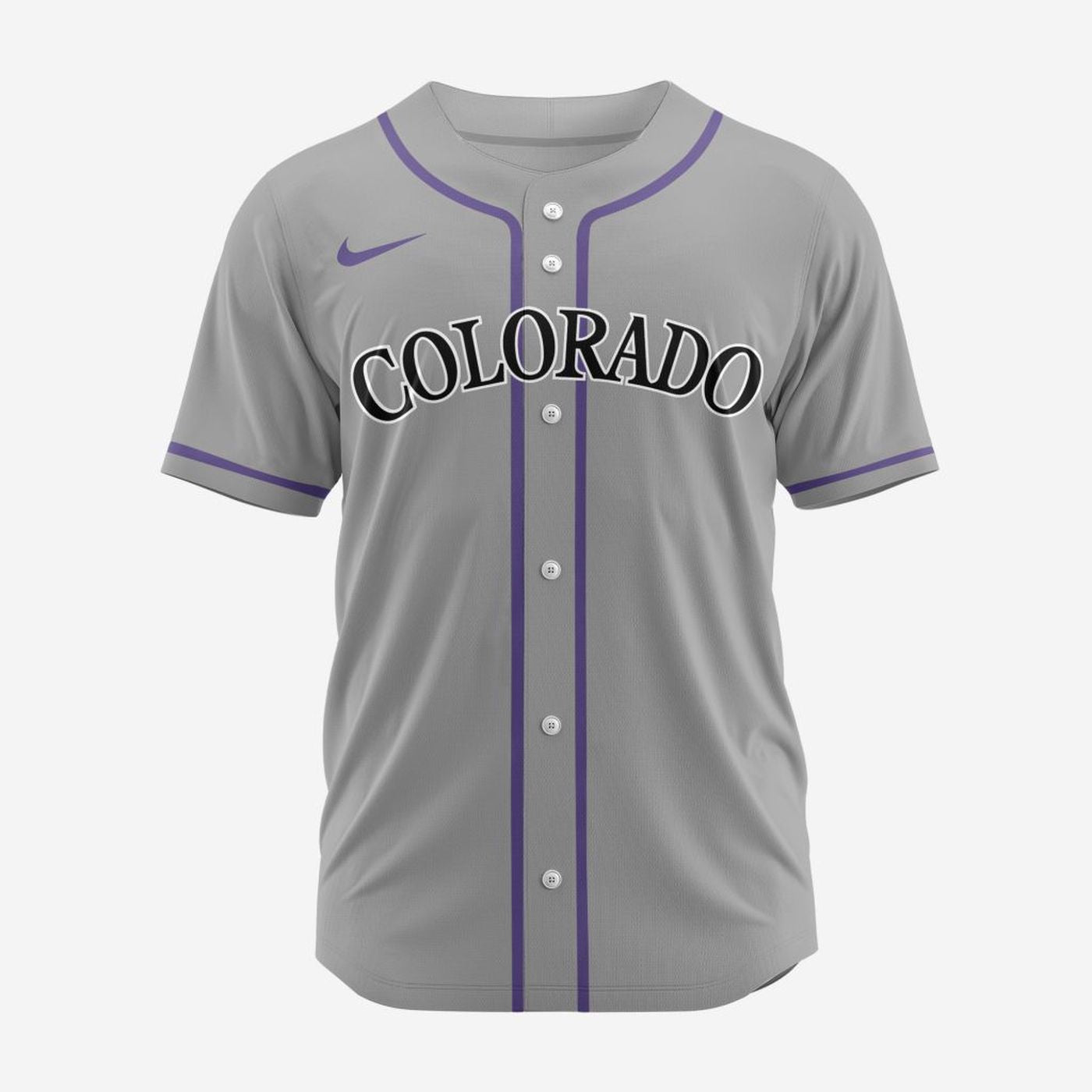 MLB Colorado Rockies Personalized 2024 Road Baseball Jersey - Bafud