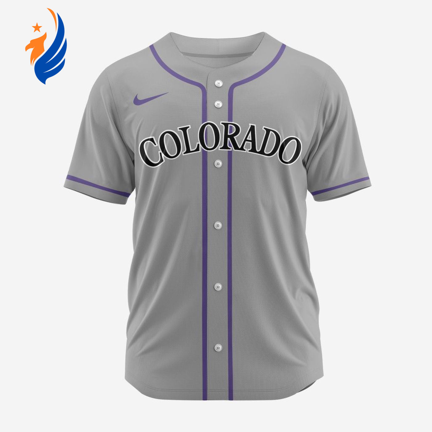 MLB Colorado Rockies Personalized 2024 Road Baseball Jersey - Bafud