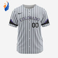 MLB Colorado Rockies Personalized Alternate Design Concept Baseball Jersey 2402 - Bafud