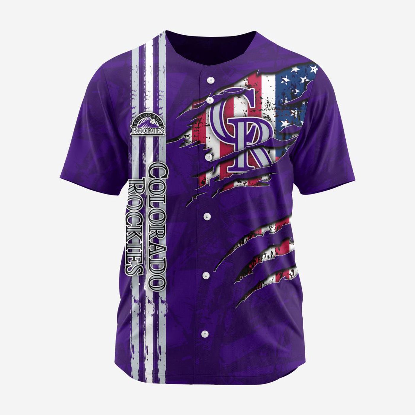 MLB Colorado Rockies Special Design Baseball Jersey Gift for Men Women - Bafud