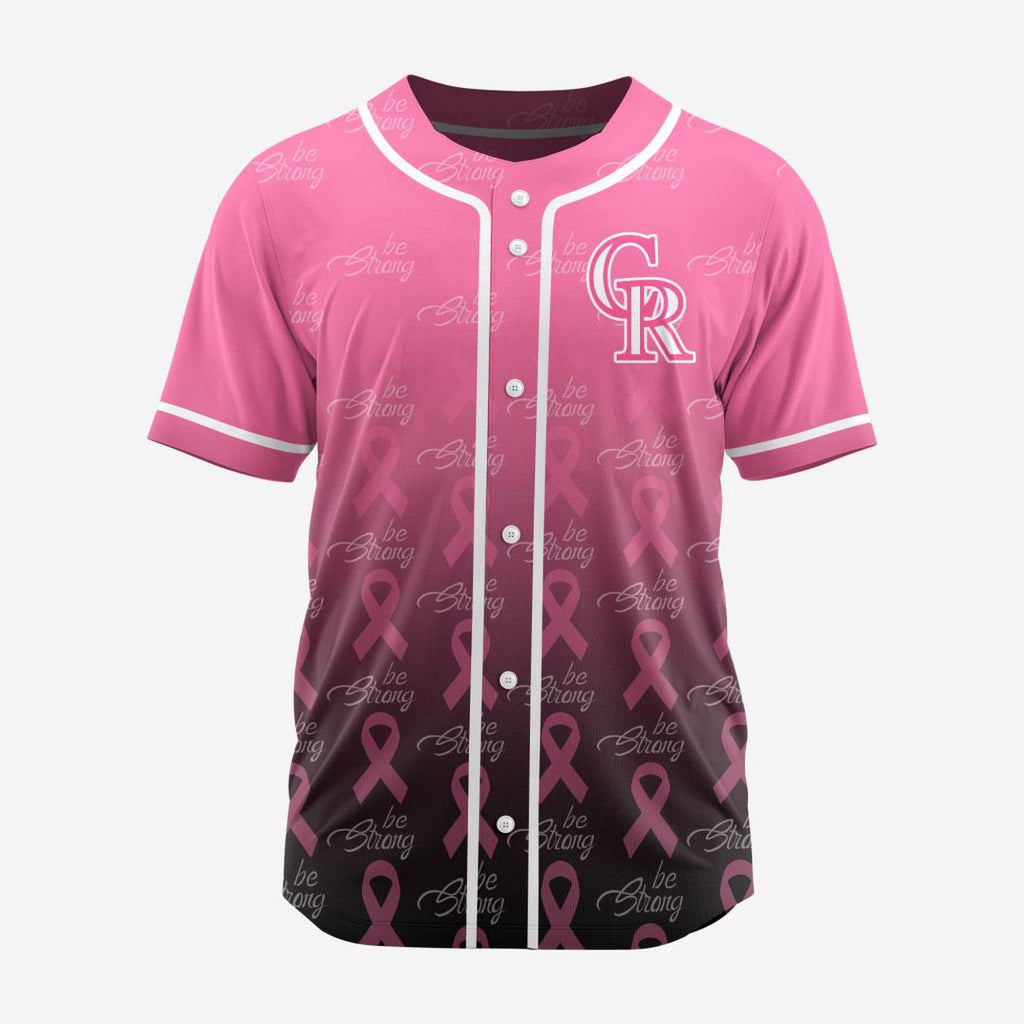 MLB Colorado Rockies Special Pink Design Fight Breast Cancer Baseball Jersey Gift for Men Women - Bafud