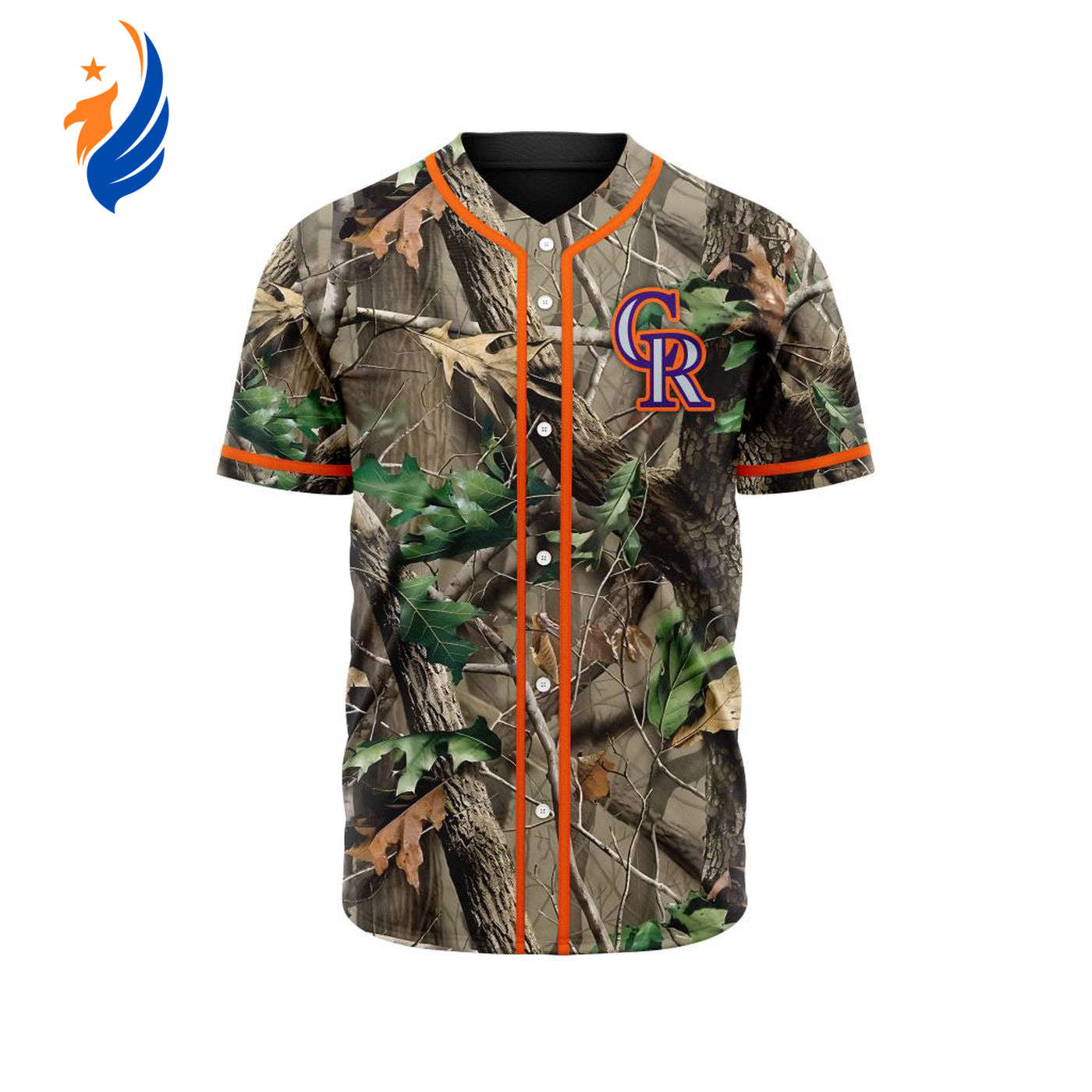 MLB Colorado Rockies Special Realtree Camo Hunting Baseball Jersey Gift for Men Women - Bafud