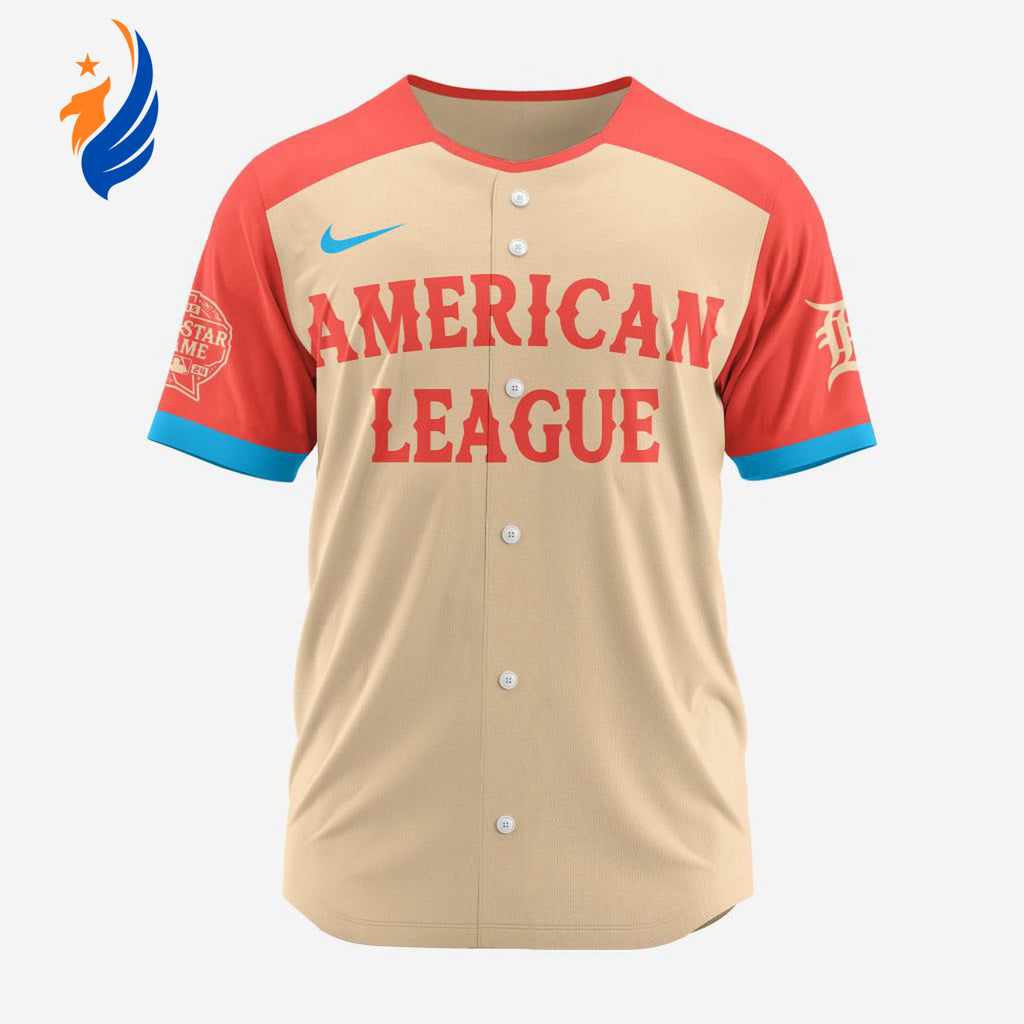 MLB Detroit Tigers Personalized 2024 All Star Game Baseball Jersey - Bafud
