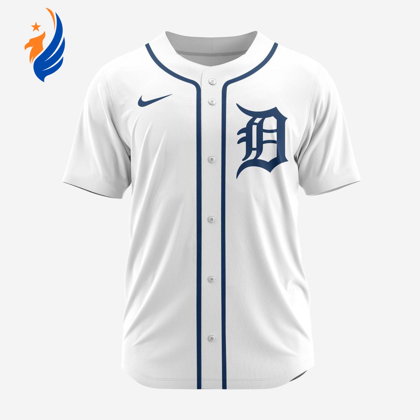 MLB Detroit Tigers Personalized 2024 Home Baseball Jersey - Bafud