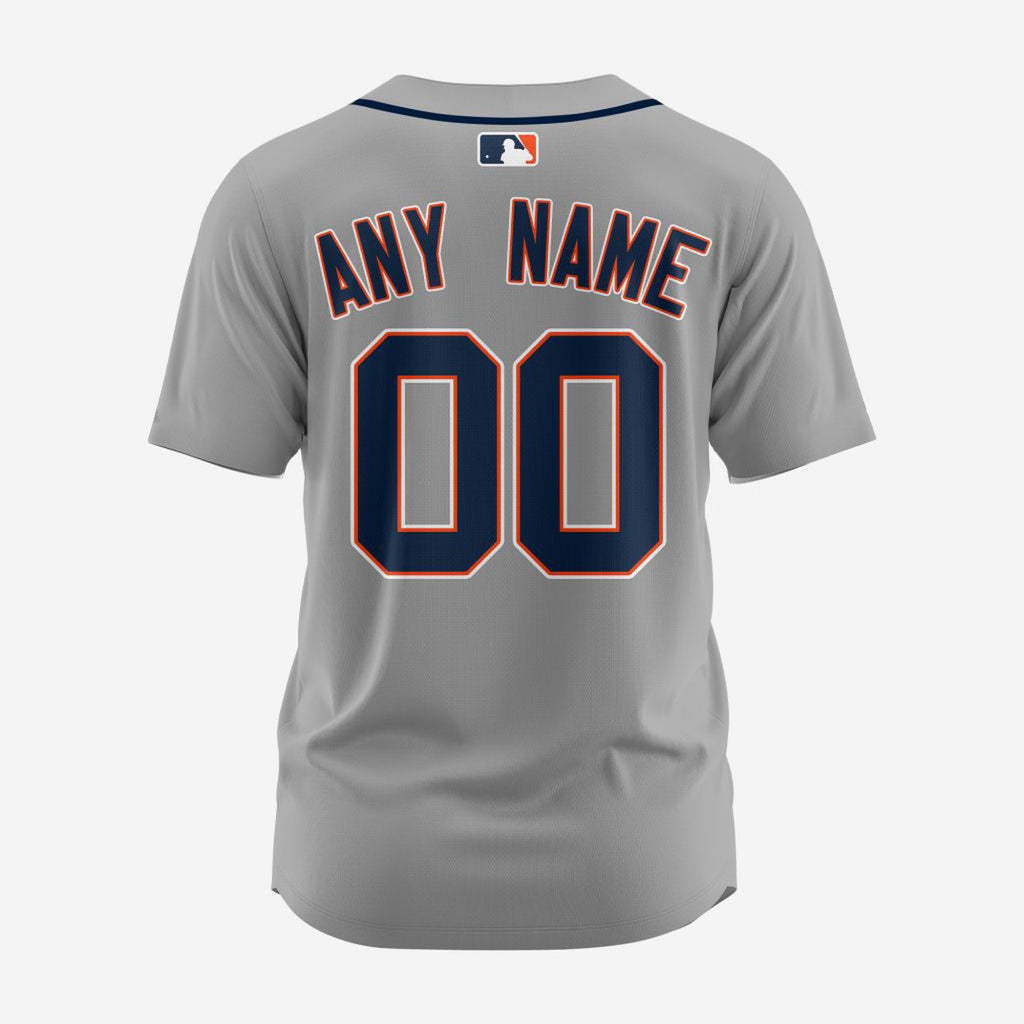 MLB Detroit Tigers Personalized 2024 Road Baseball Jersey - Bafud