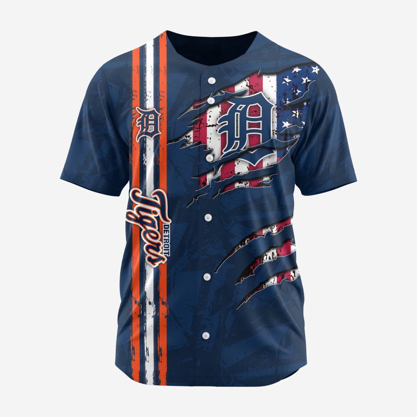 MLB Detroit Tigers Special Design Baseball Jersey Gift for Men Women - Bafud