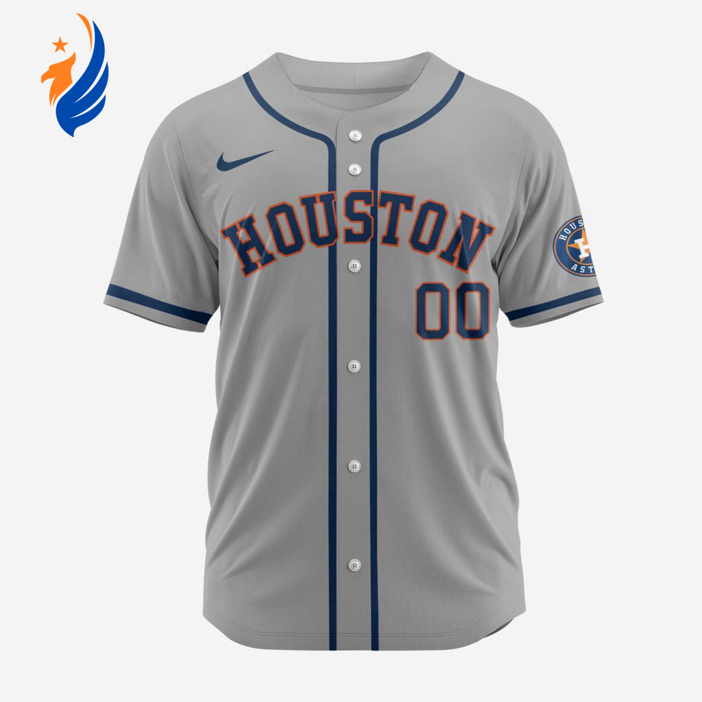 MLB Houston Astros Personalized 2024 Road Baseball Jersey - Bafud