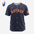 MLB Houston Astros Personalized Alternate 02 Baseball Jersey - Bafud