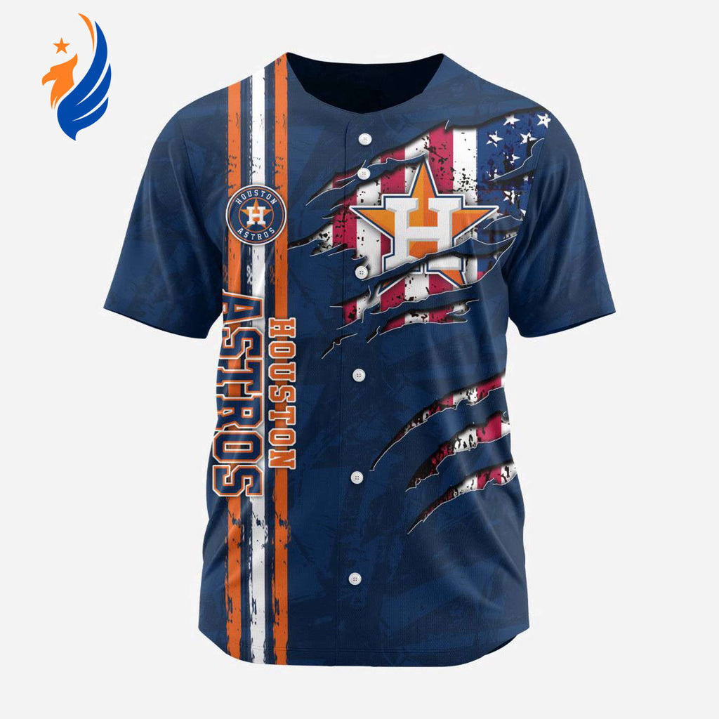 MLB Houston Astros Special Design Baseball Jersey Gift for Men Women - Bafud