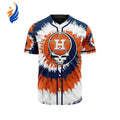 MLB Houston Astros Special Grateful Dead Design Baseball Jersey Gift for Men Women - Bafud