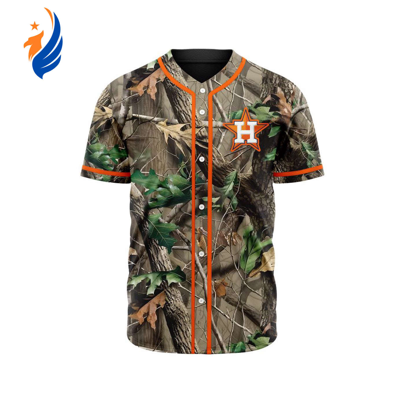 MLB Houston Astros Special Realtree Camo Hunting Baseball Jersey Gift for Men Women - Bafud