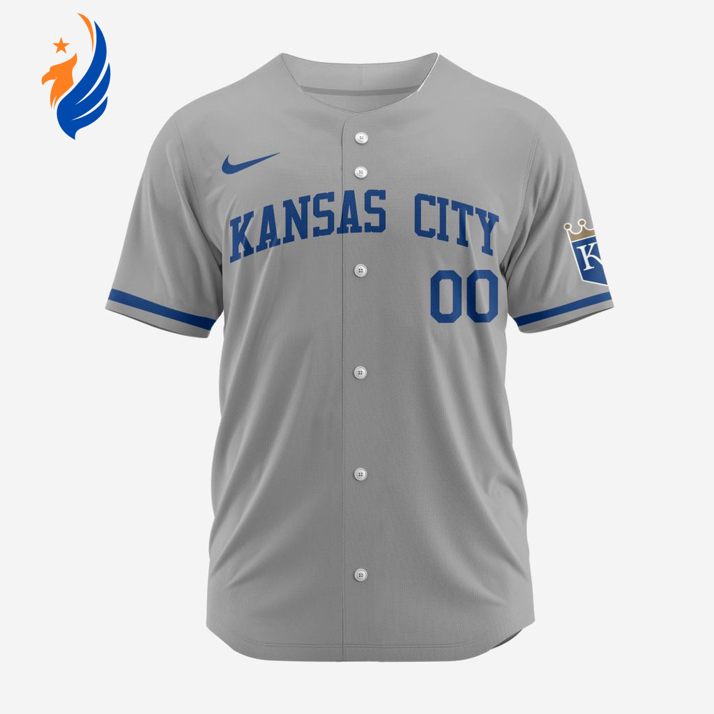 MLB Kansas City Royals Personalized 2024 Road Baseball Jersey - Bafud