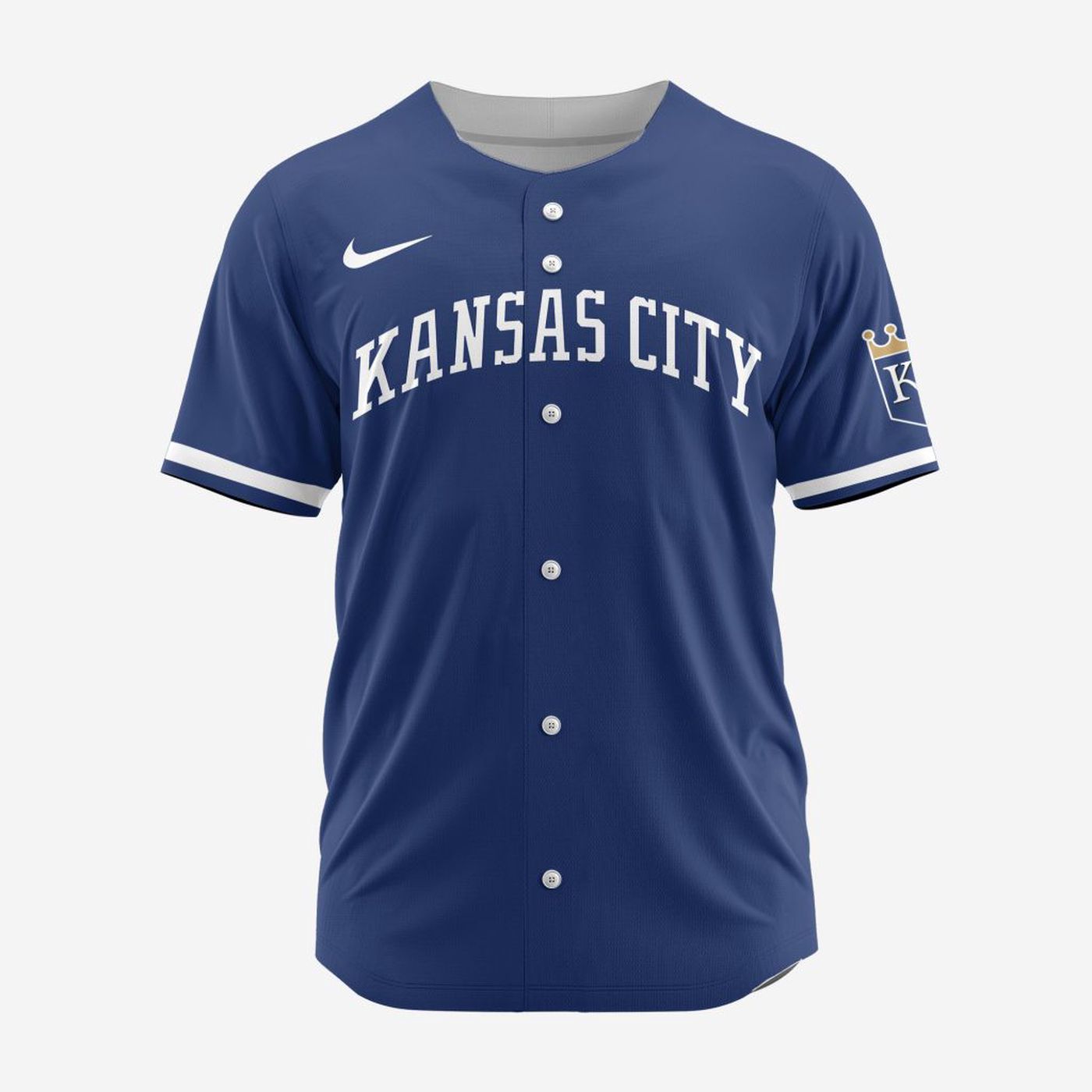 MLB Kansas City Royals Personalized Alternate 02 Baseball Jersey - Bafud
