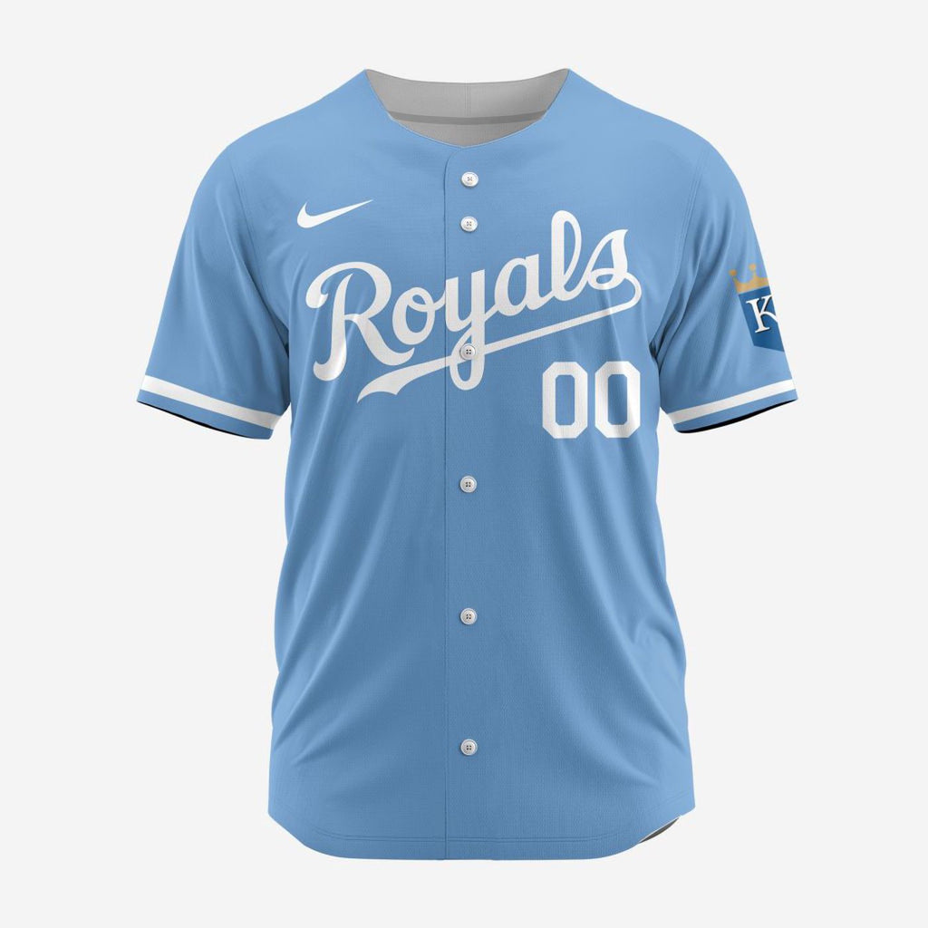 MLB Kansas City Royals Personalized Alternate Baseball Jersey - Bafud