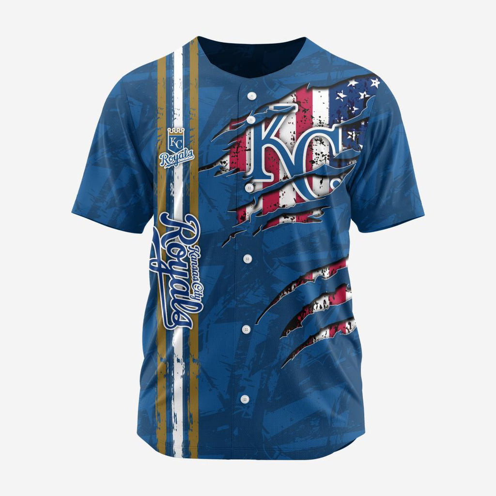 MLB Kansas City Royals Special Design Baseball Jersey Gift for Men Women - Bafud