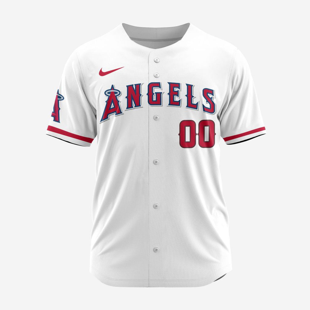 MLB Los Angeles Angels Personalized 2024 Home Baseball Jersey - Bafud