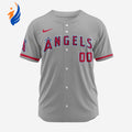 MLB Los Angeles Angels Personalized 2024 Road Baseball Jersey - Bafud