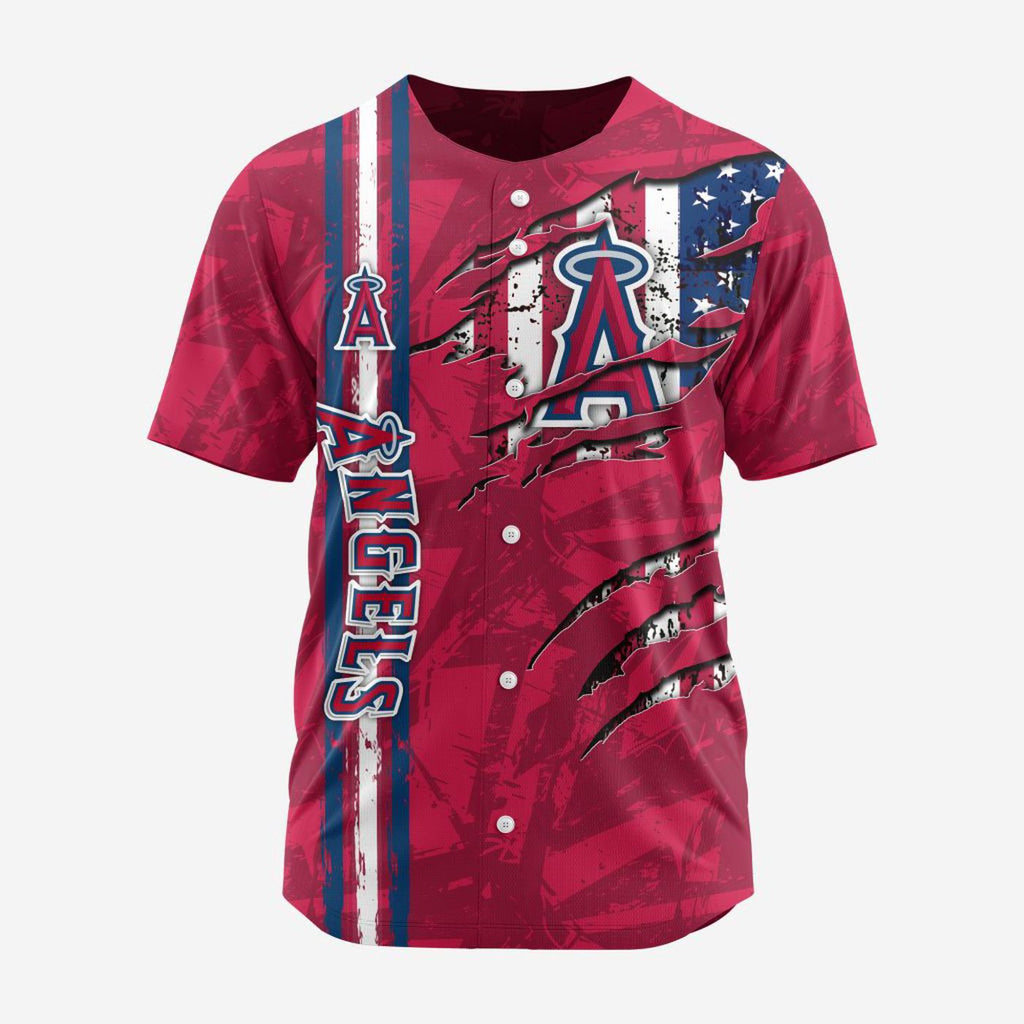 MLB Los Angeles Angels Special Design Baseball Jersey Gift for Men Women - Bafud