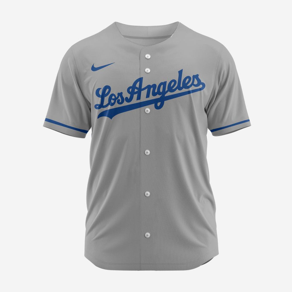 MLB Los Angeles Dodgers Personalized 2024 Road Baseball Jersey - Bafud
