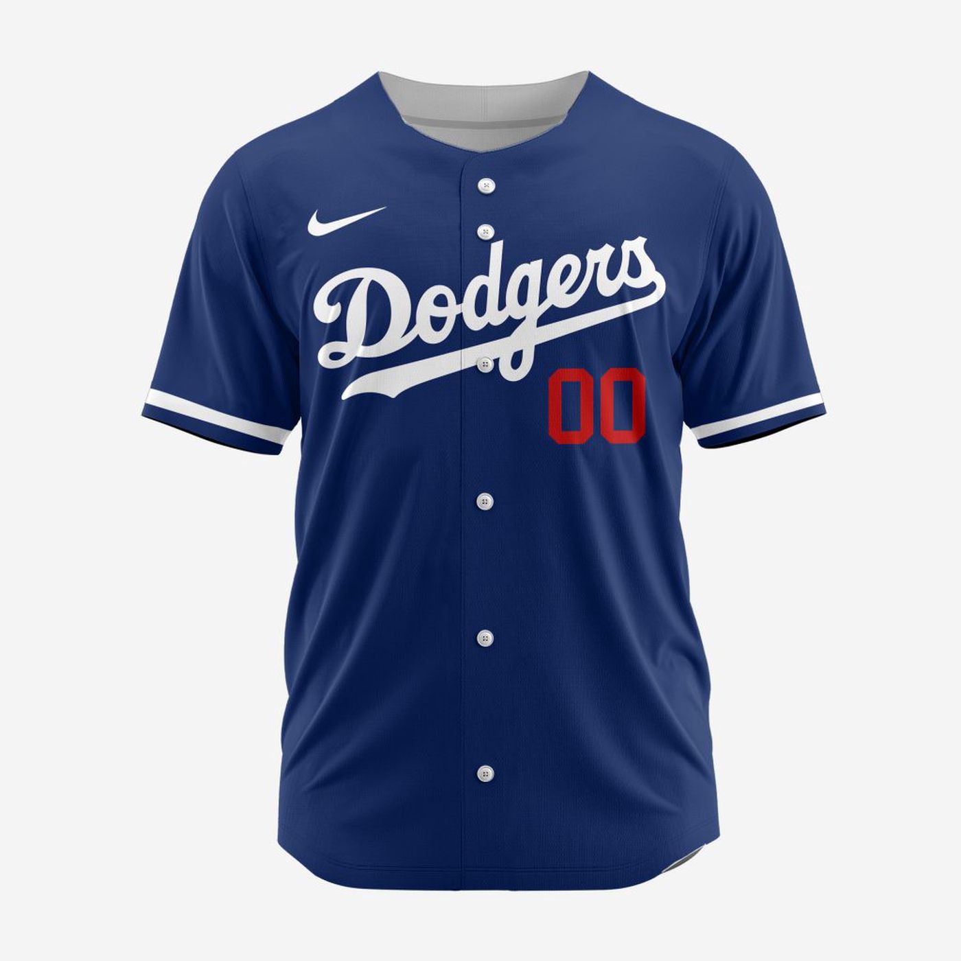 MLB Los Angeles Dodgers Personalized Alternate Baseball Jersey - Bafud