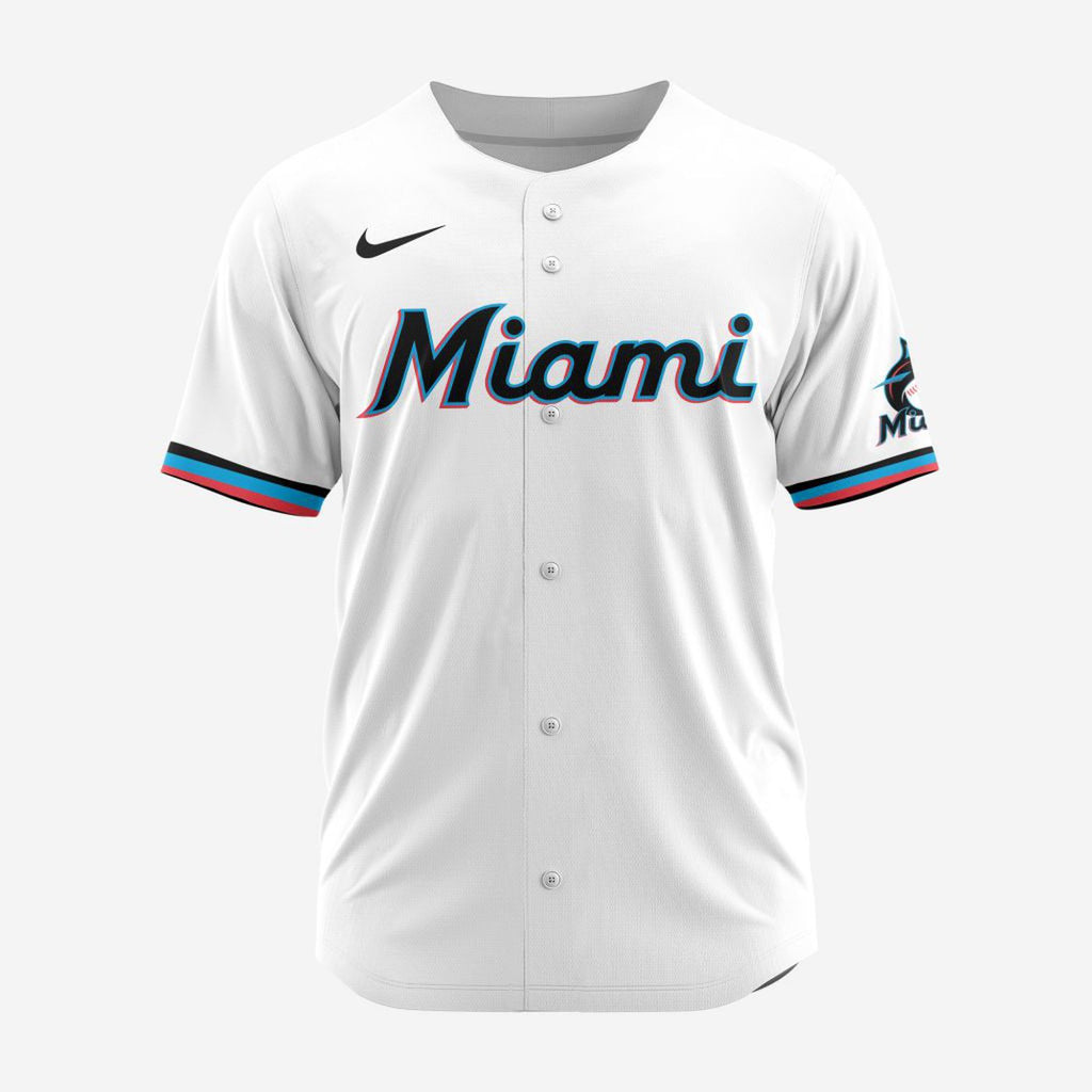 MLB Miami Marlins Personalized 2024 Home Baseball Jersey - Bafud