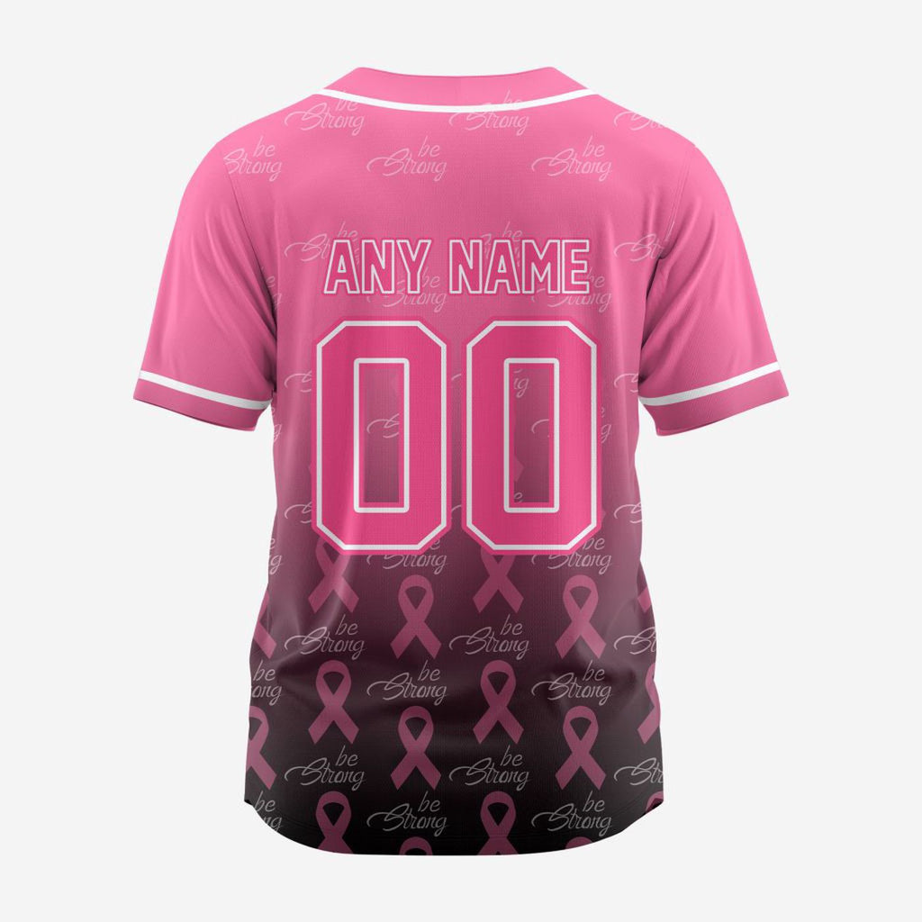 MLB Miami Marlins Special Pink Design Fight Breast Cancer Baseball Jersey Gift for Men Women - Bafud