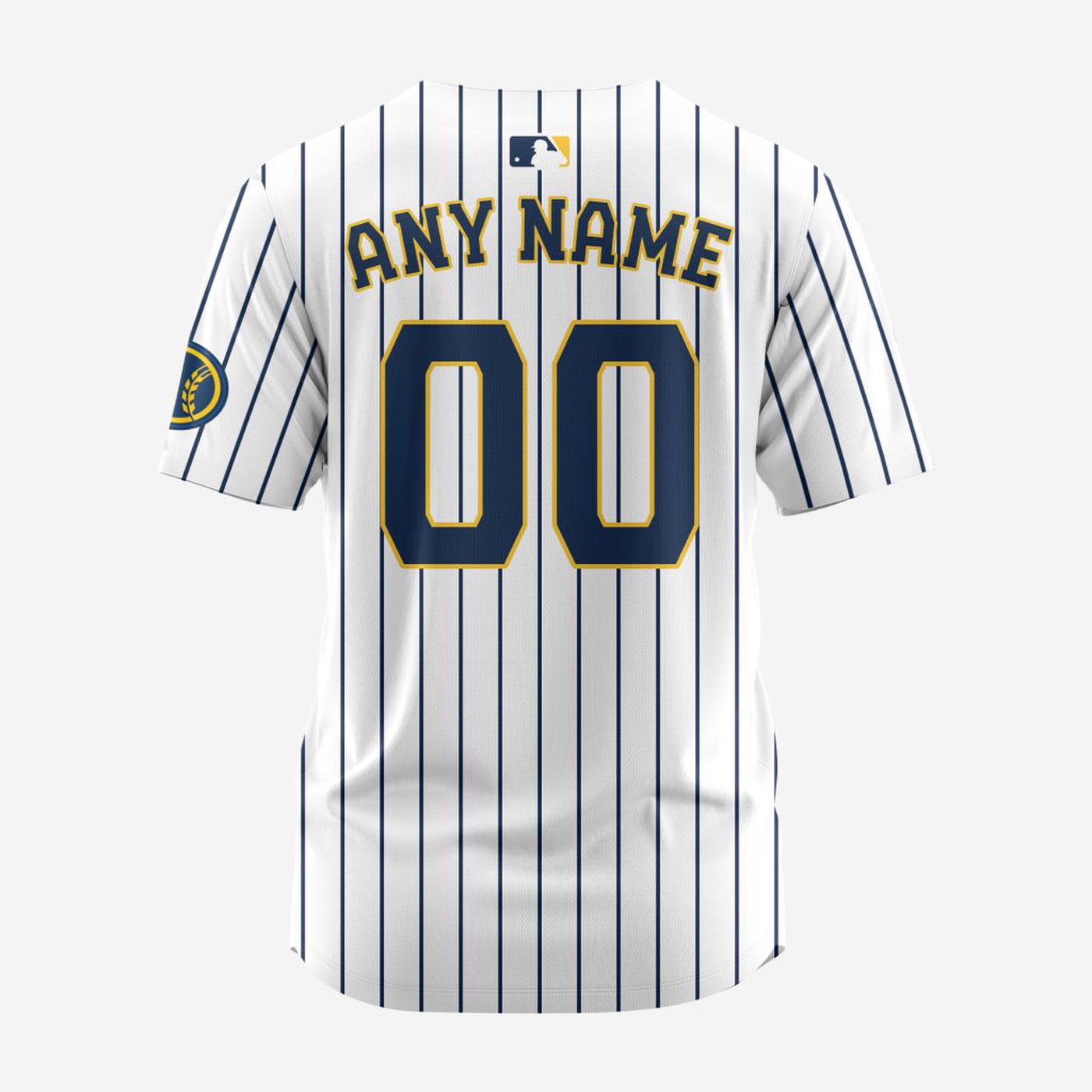 MLB Milwaukee Brewers Personalized Alternate Baseball Jersey - Bafud