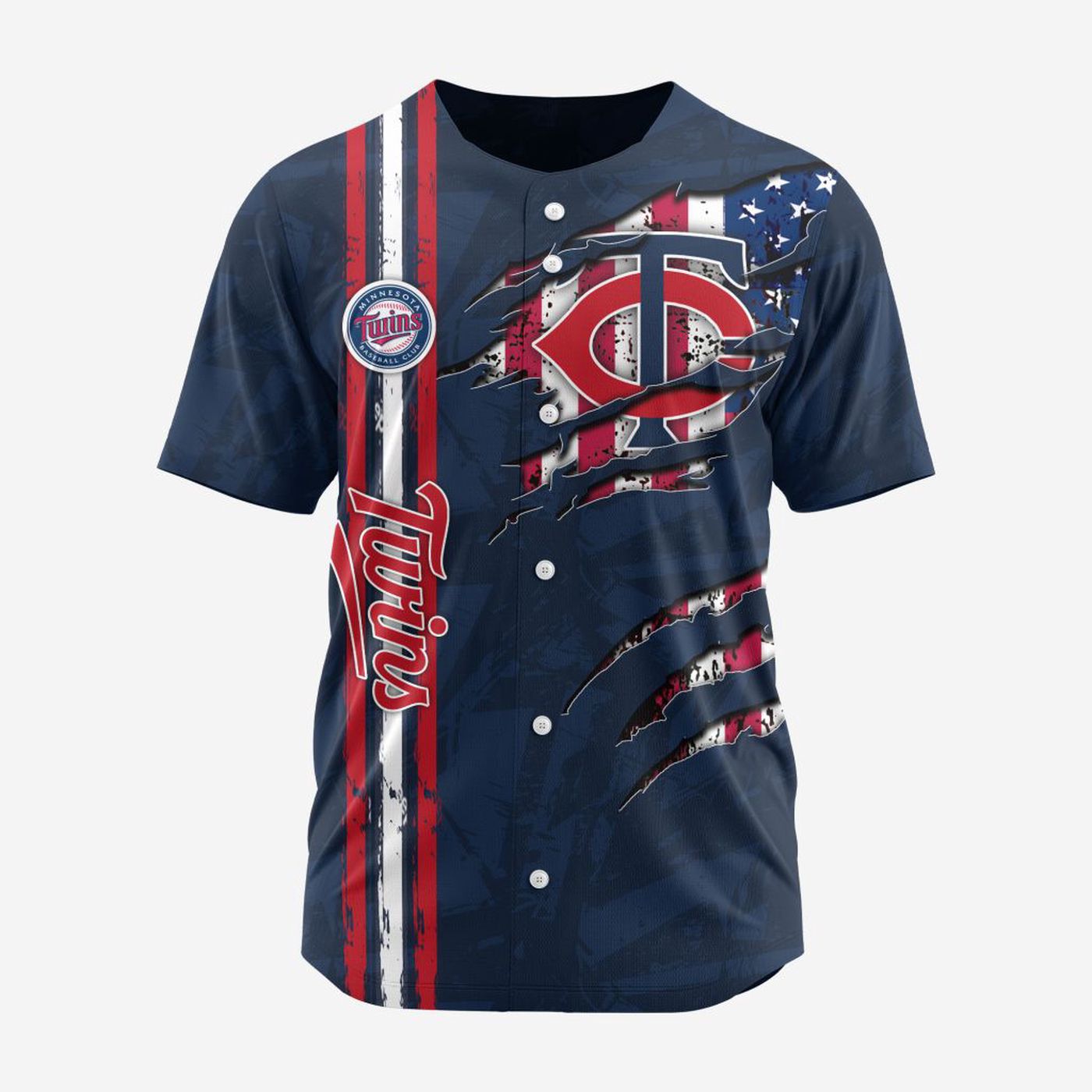 MLB Minnesota Twins Special Design Baseball Jersey Gift for Men Women - Bafud