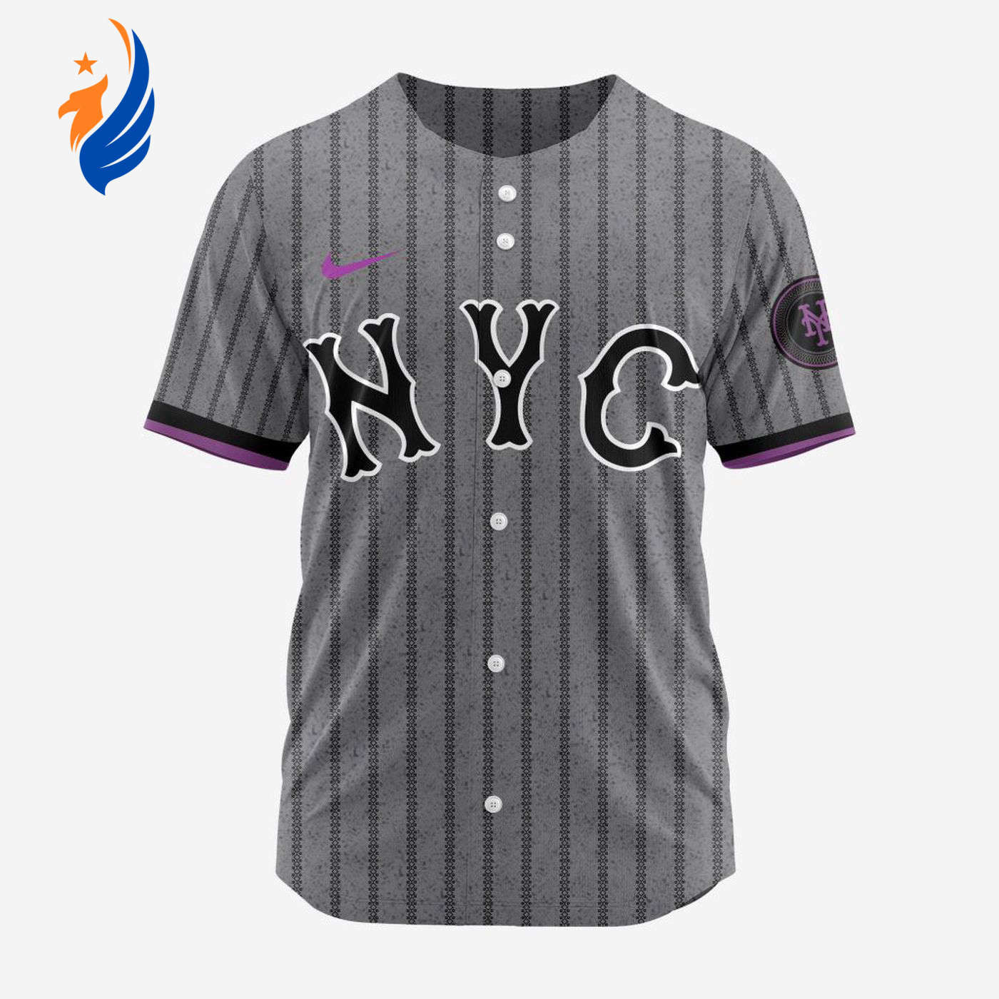 MLB New York Mets Personalized 2024 City Connect Baseball Jersey Design - Bafud