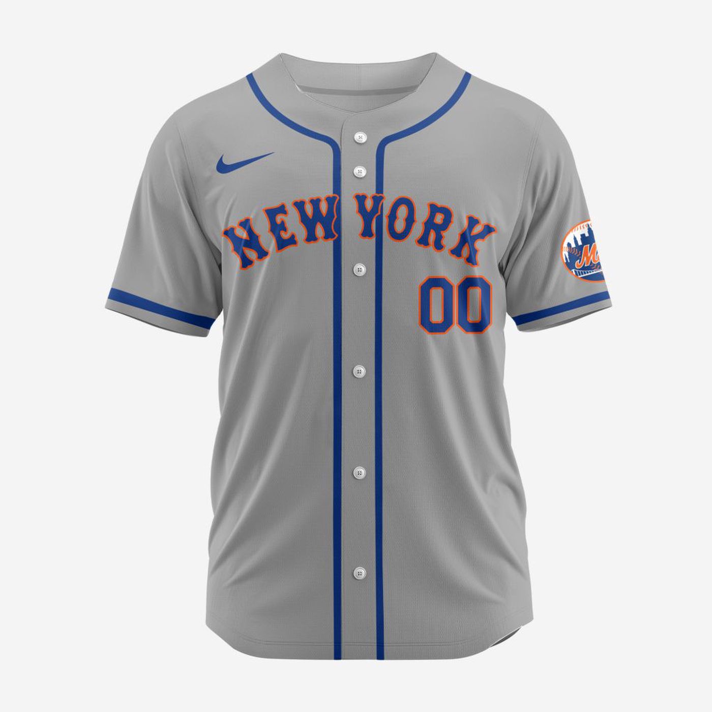 MLB New York Mets Personalized 2024 Road Baseball Jersey - Bafud