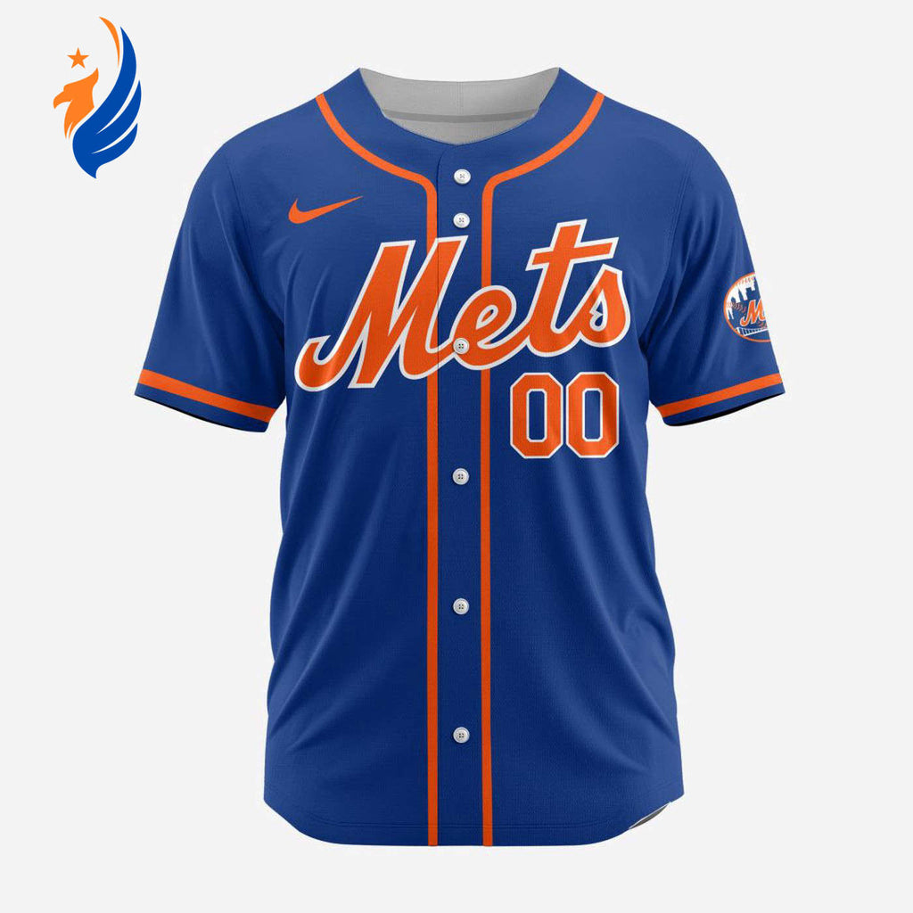 MLB New York Mets Personalized Alternate Baseball Jersey - Bafud