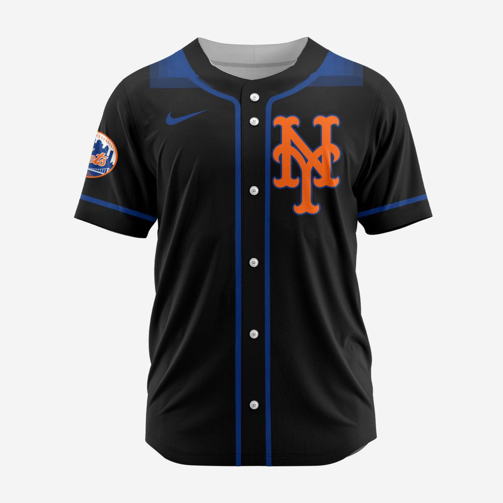 MLB New York Mets Personalized Alternate Design Concept Baseball Jersey 2403 - Bafud