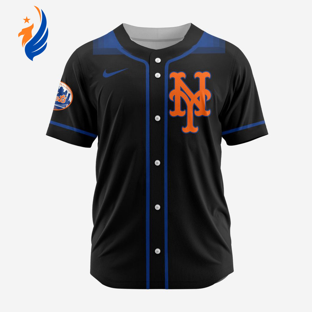 MLB New York Mets Personalized Alternate Design Concept Baseball Jersey 2403 - Bafud