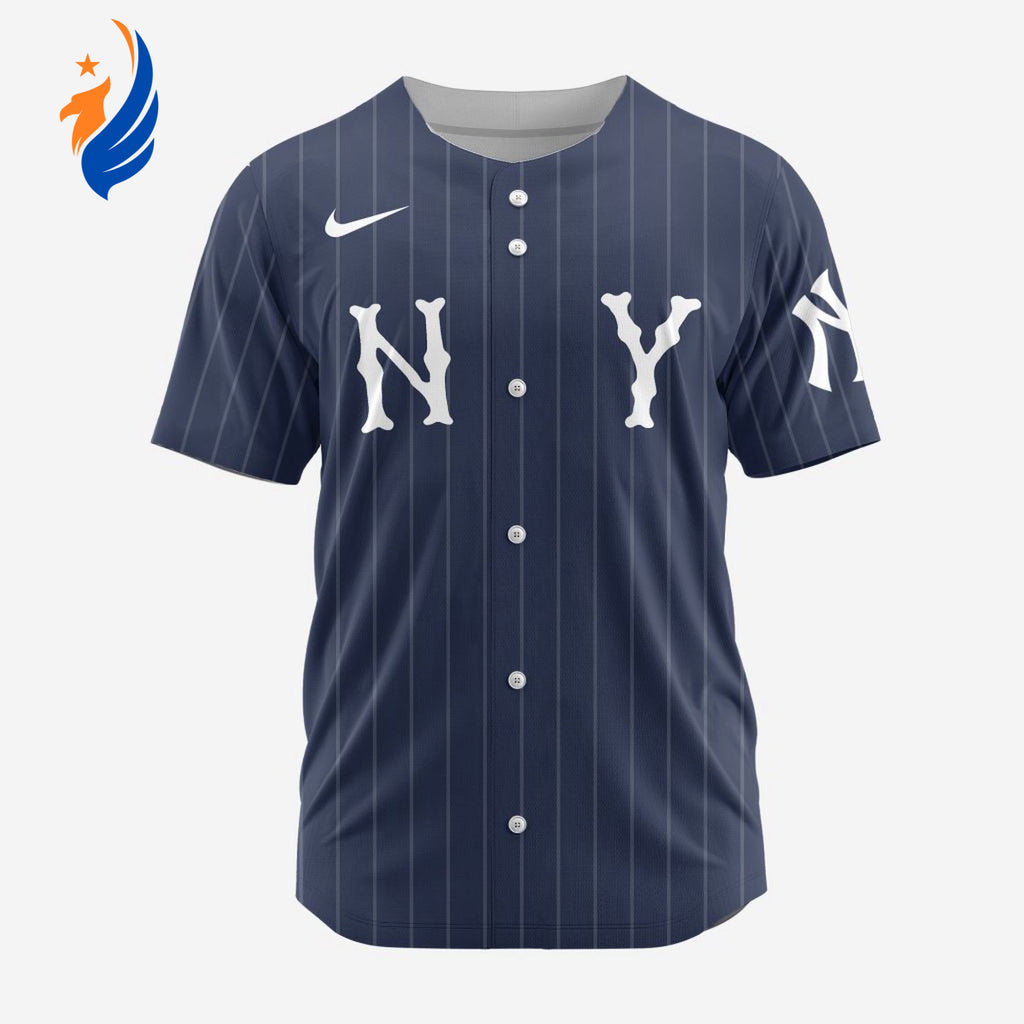 MLB New York Yankees Personalized Alternate Design Concept Baseball Jersey 2402 - Bafud