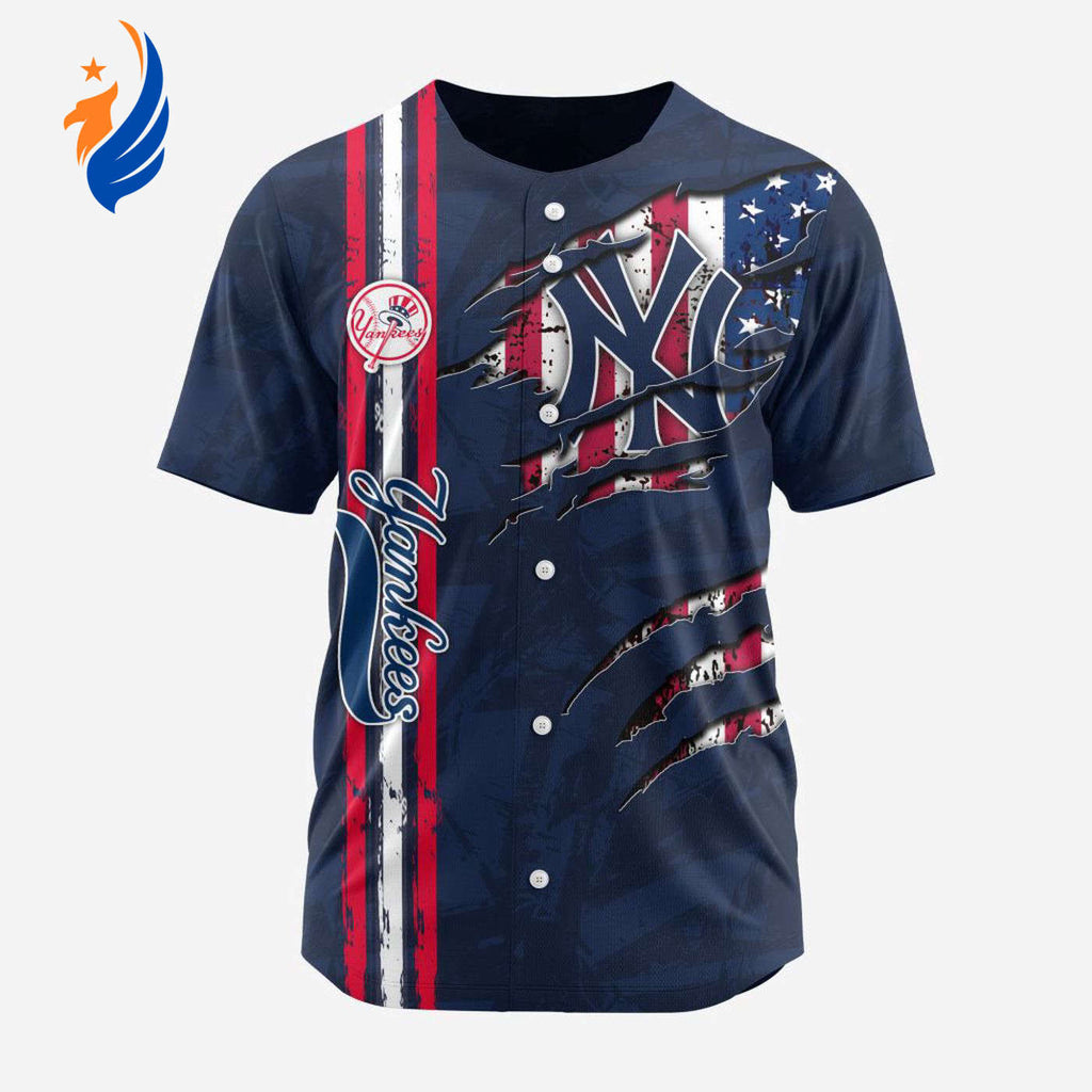 MLB New York Yankees Special Design Baseball Jersey Gift for Men Women - Bafud