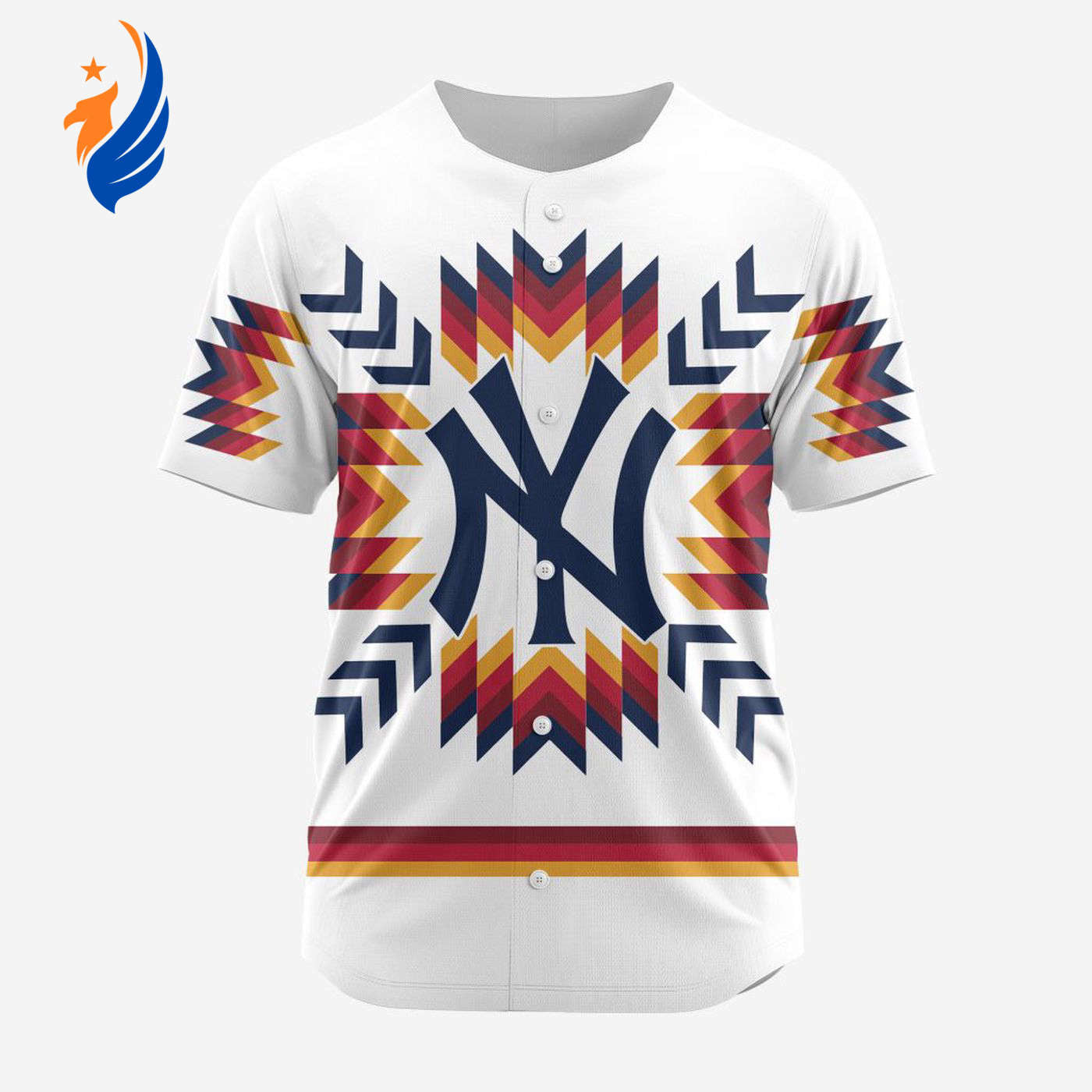 MLB New York Yankees Special Native Design Baseball Jersey Gift for Men Women - Bafud