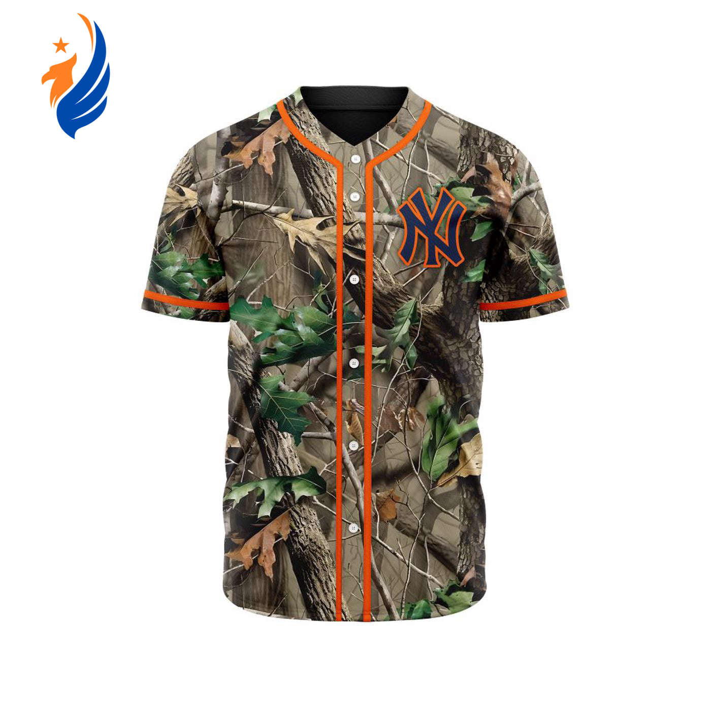 MLB New York Yankees Special Realtree Camo Hunting Baseball Jersey Gift for Men Women - Bafud