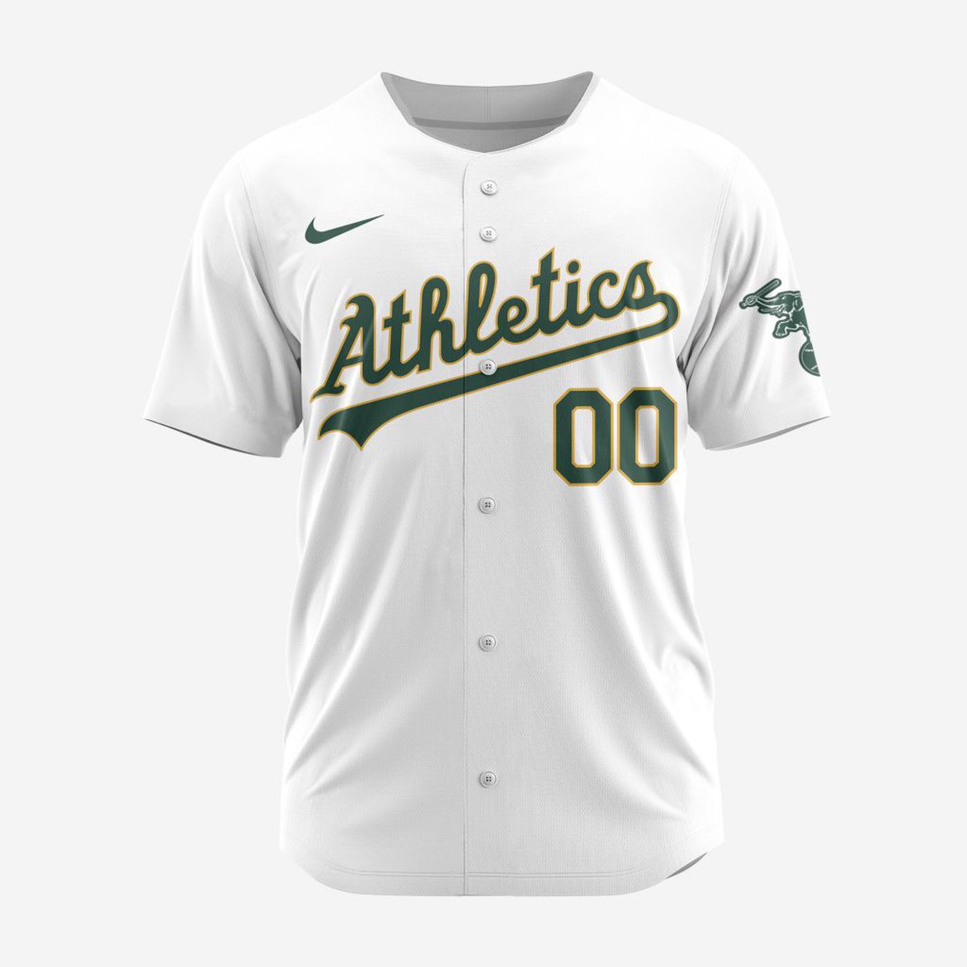 MLB Oakland Athletics Personalized 2024 Home Baseball Jersey - Bafud