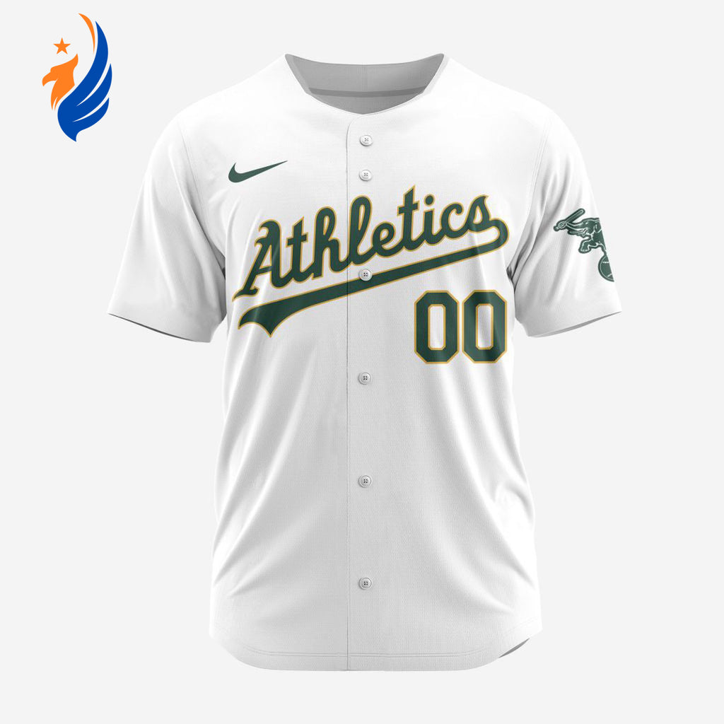 MLB Oakland Athletics Personalized 2024 Home Baseball Jersey - Bafud