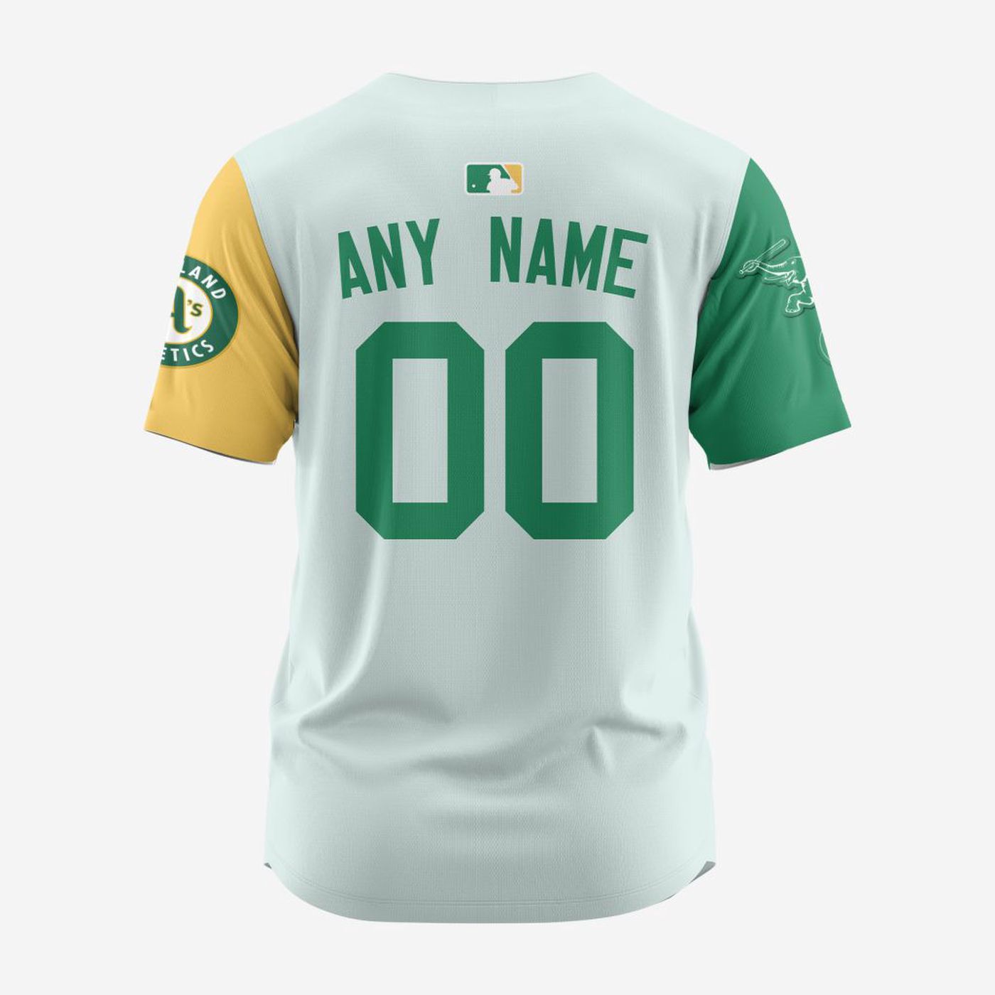MLB Oakland Athletics Personalized Alternate Design Concept Baseball Jersey 2402 - Bafud
