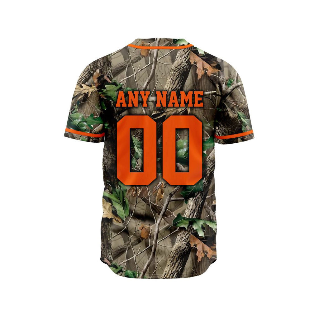 MLB Oakland Athletics Special Realtree Camo Hunting Baseball Jersey Gift for Men Women - Bafud