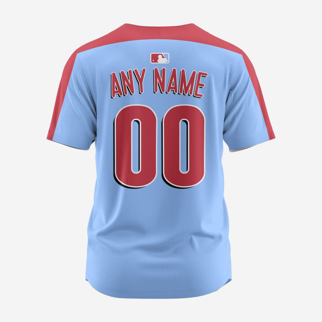 MLB Philadelphia Phillies Personalized Alternate Design Concept Baseball Jersey 2402 - Bafud